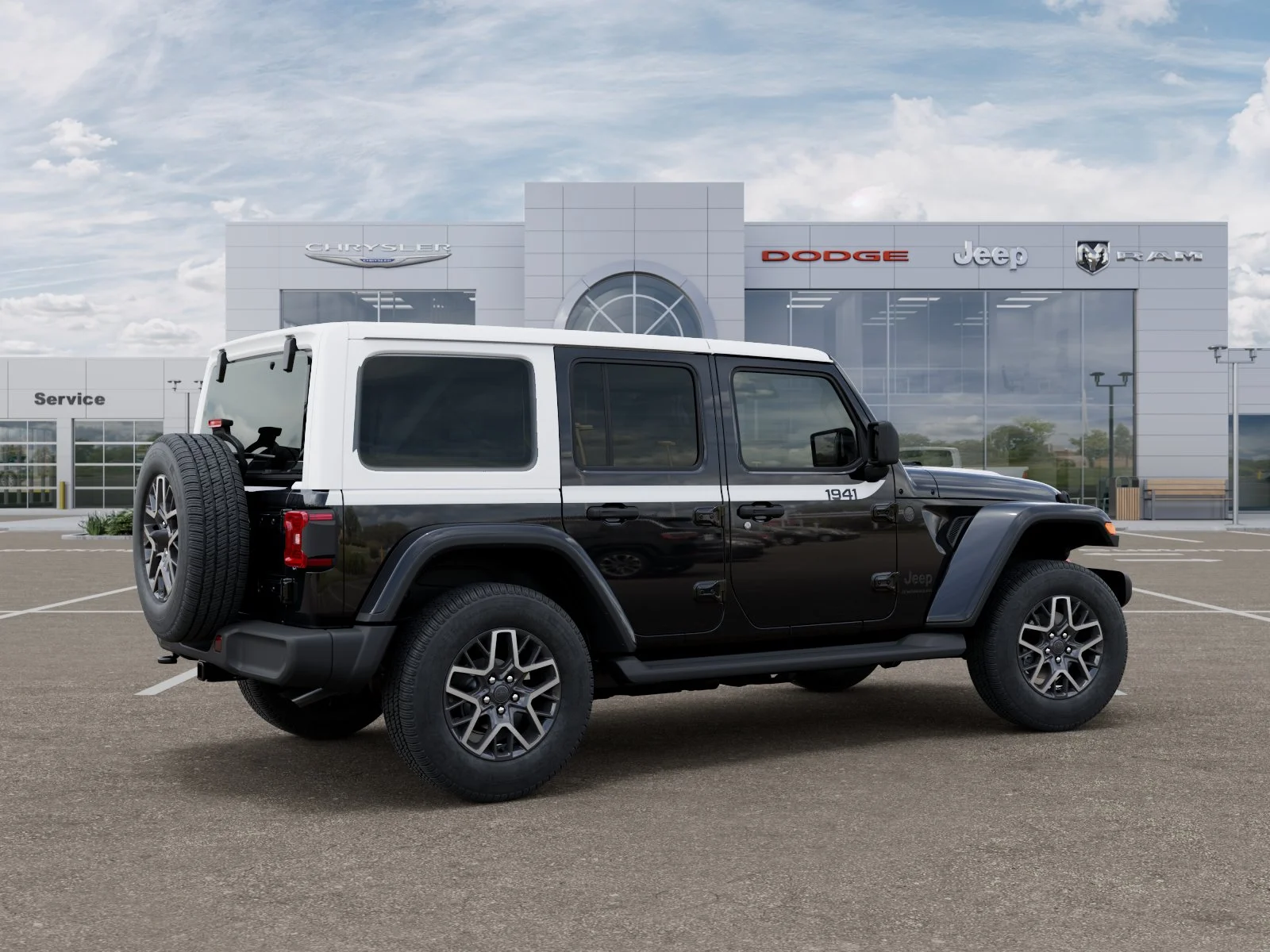 New 2026 Black Clear-Coat Exterior Paint Jeep Sahara image 5
