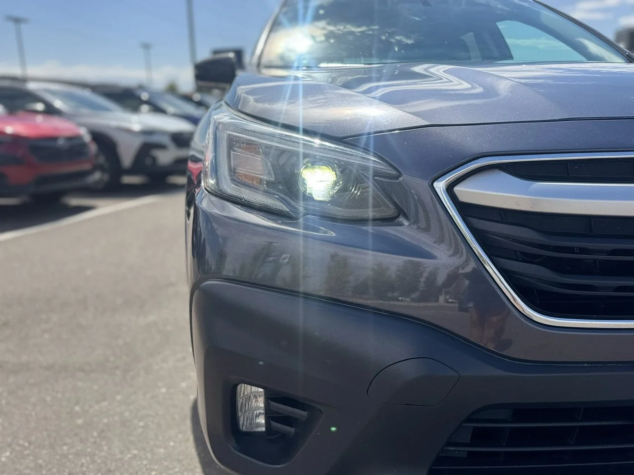 Used 2022 Magnetite Gray Metallic Subaru Premium image 46
