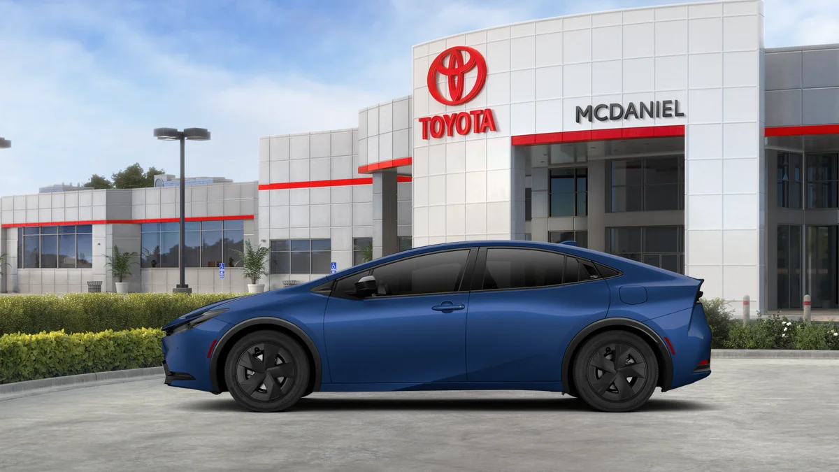 New 2026 Reservoir Blue Toyota SE image 5