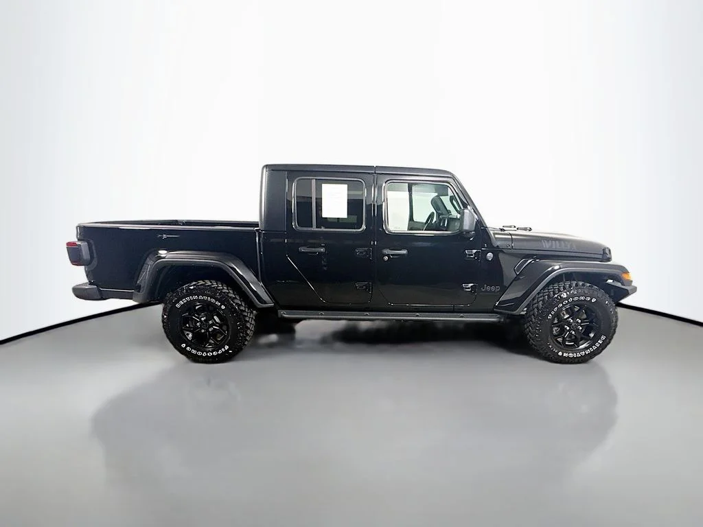 Used 2024 Black Clearcoat Jeep Willys image 8