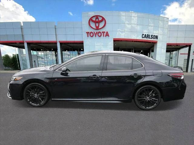 Certified Used 2021 MIDNIGHT BLACK METAL Toyota  image 7