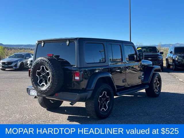 Used 2022 Black Jeep Sahara 4x4 image 6