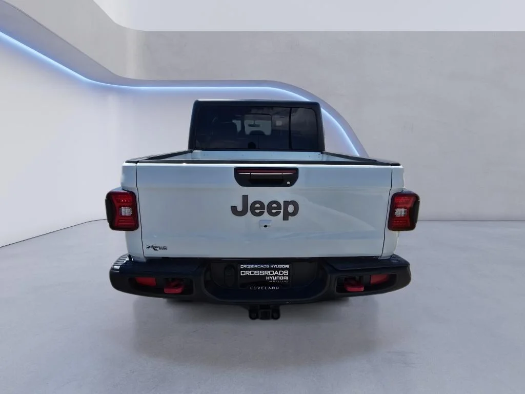 Used 2020 Bright White Clearcoat Jeep Rubicon image 4