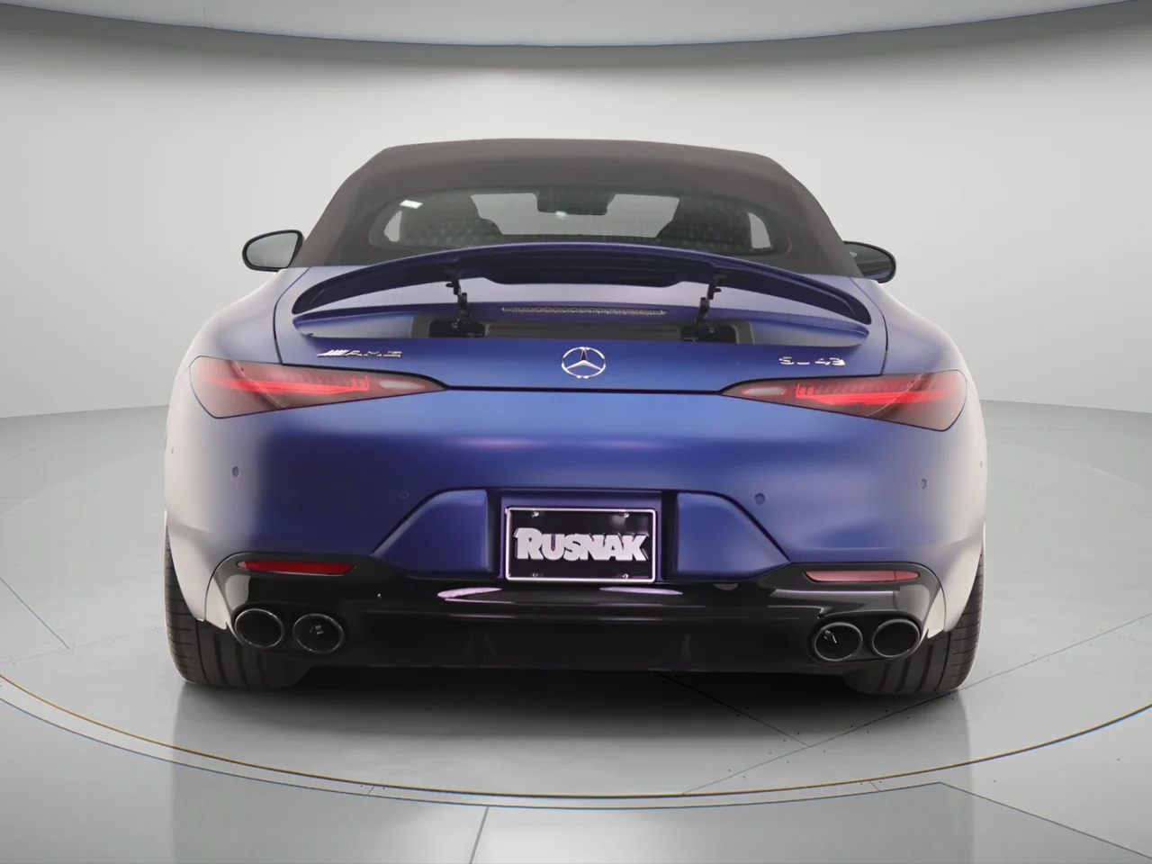 New 2026 MANUFAKTUR Starling Blue Magno Mercedes-Benz SL 43 AMG® image 3