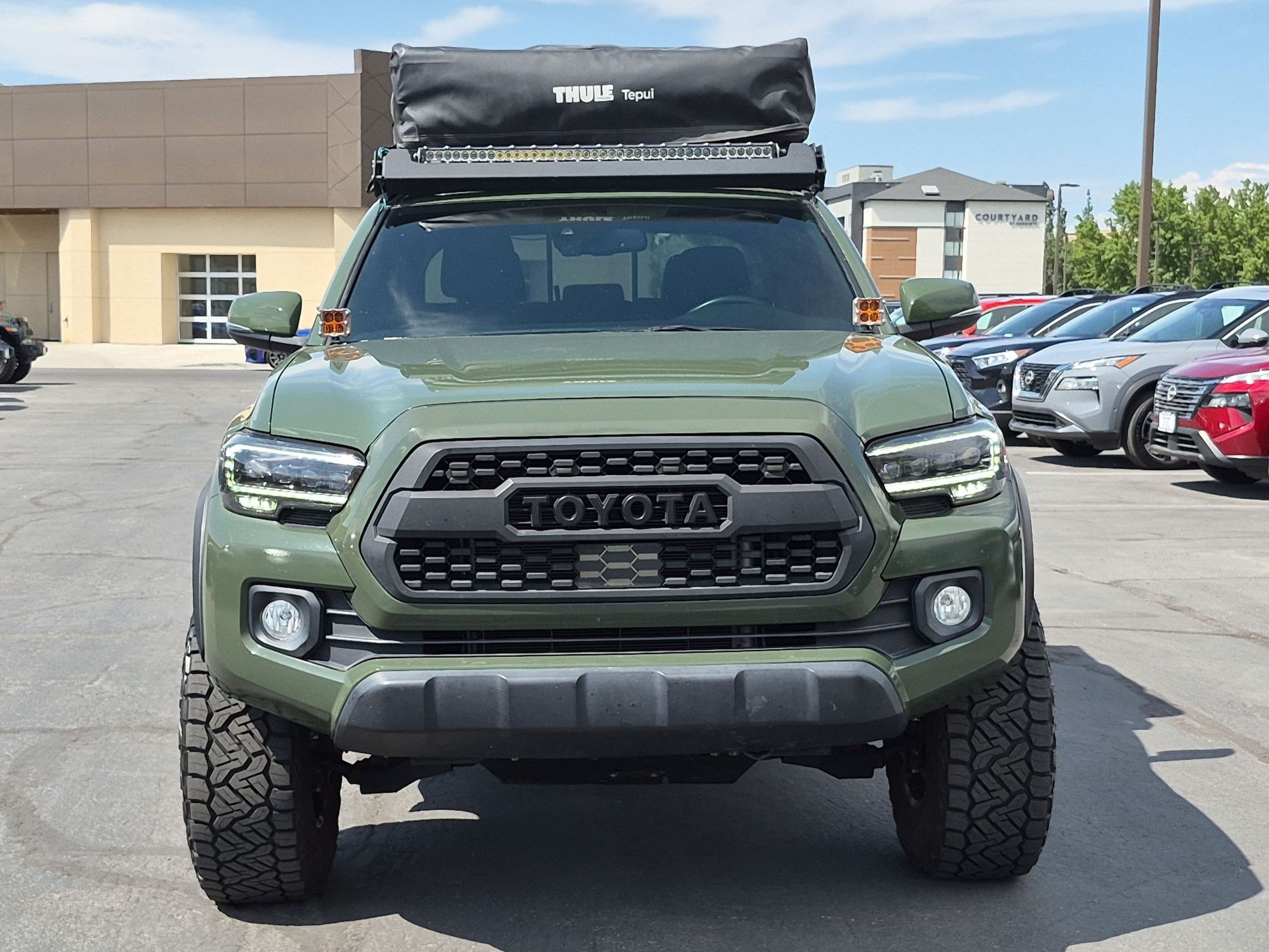 Used 2021 Army Green Toyota TRD Off Road image 10