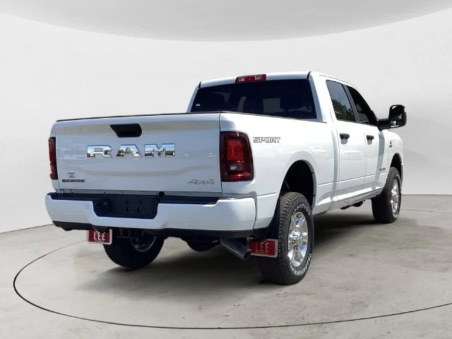 New 2026 Bright White Clearcoat Ram BIG HORN CREW CAB 4X4 6