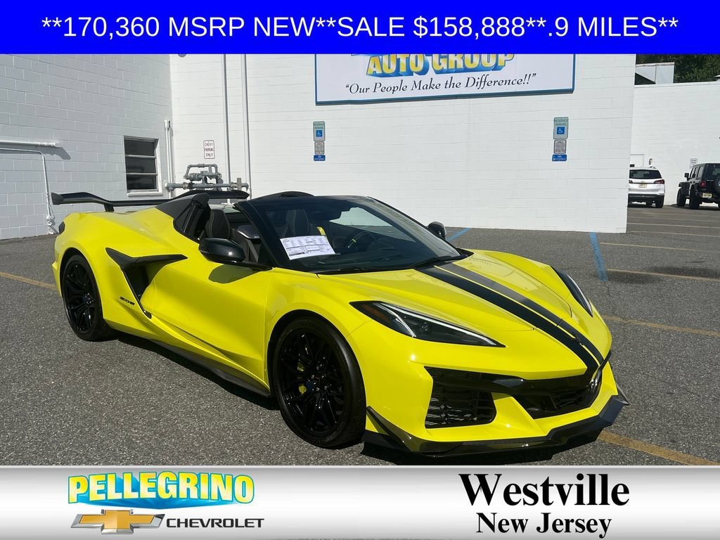 Used 2023 Accelerate Yellow Metallic Chevrolet 3LZ image 1