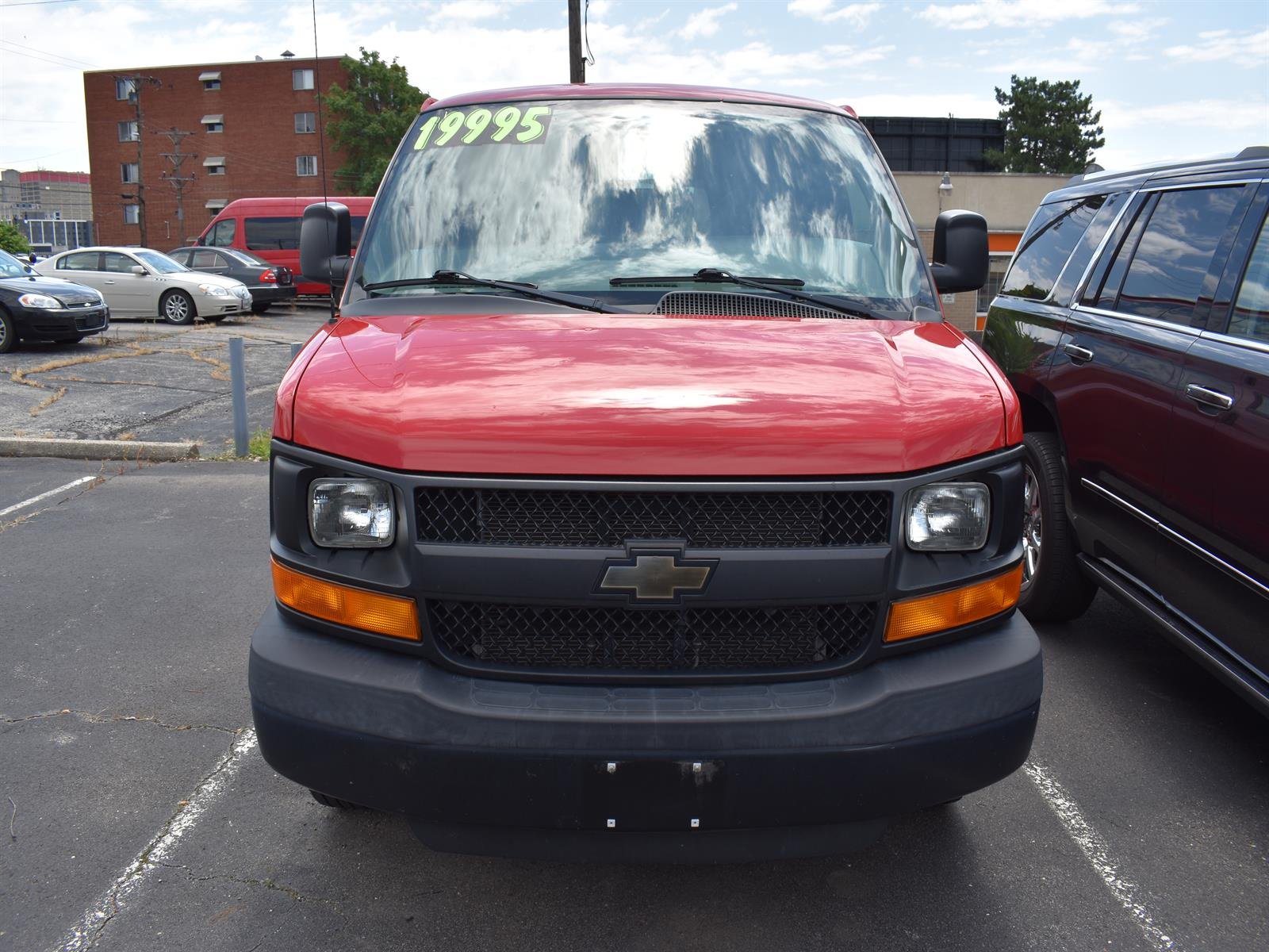 Used 2014 Chevrolet Express Passenger LS with VIN 1GNWGPFA2E1163983 for sale in Brookville, OH