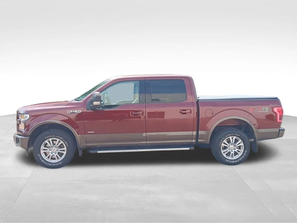 Used 2017 Bronze Fire Metallic Ford Lariat image 4