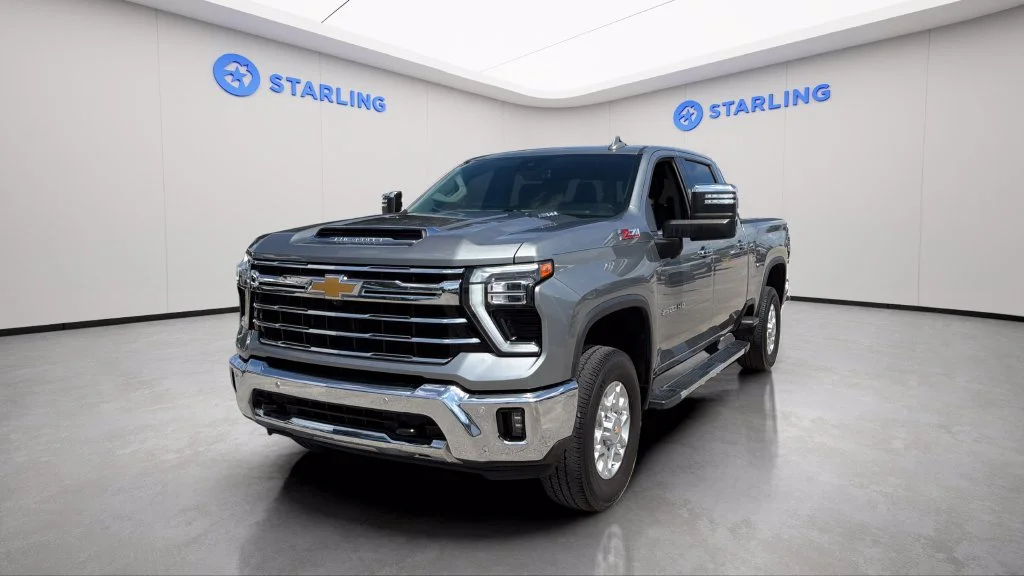 Used 2024 Sterling Gray Metallic Chevrolet LTZ image 2