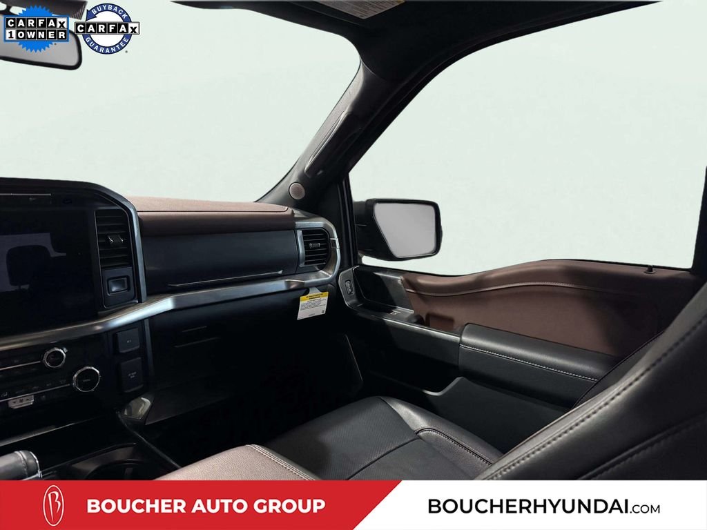 Used 2022 Carbonized Gray Metallic Ford Lariat image 11