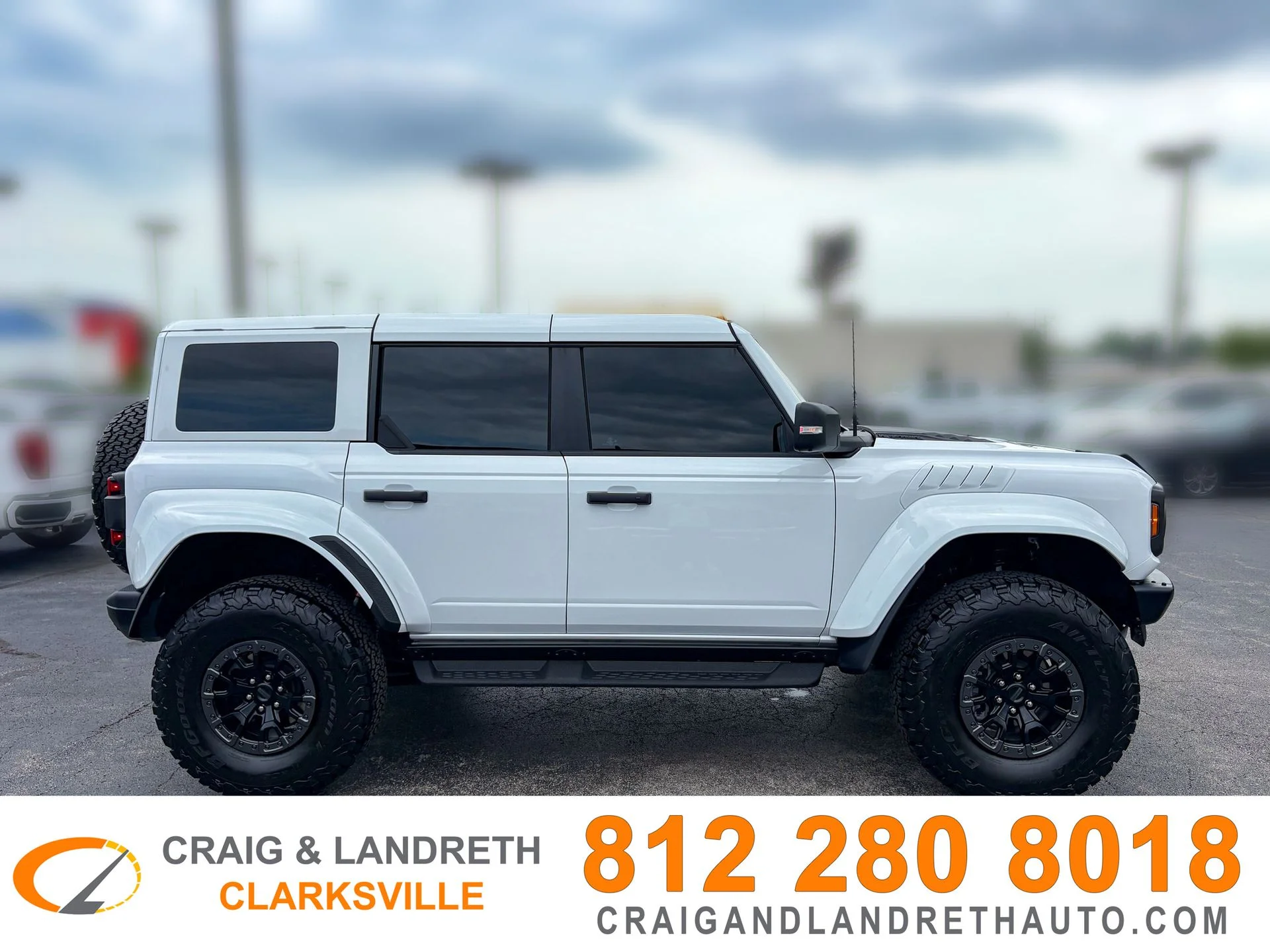 Used 2025 White Ford Raptor image 14