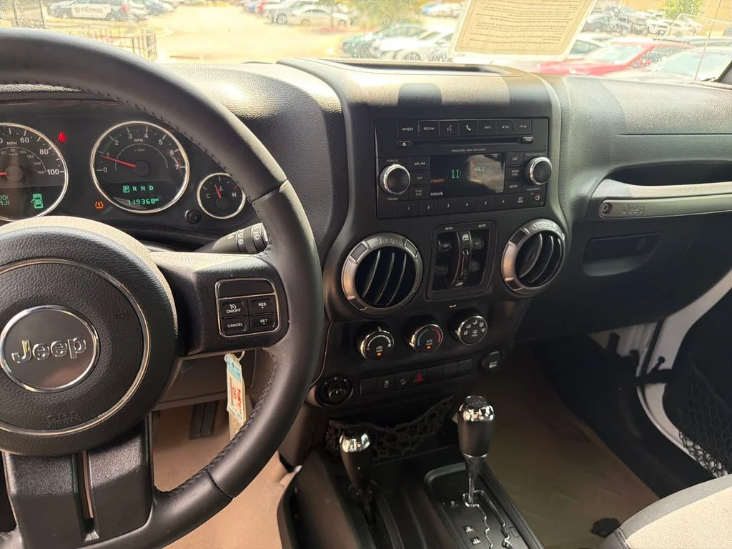 Used 2017 White Jeep Unlimited Sport image 24