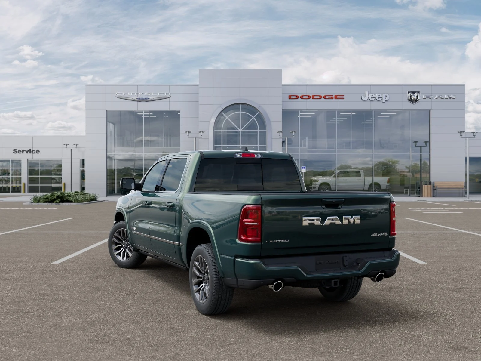 New 2026 Serrano-Green Metallic Exterior Paint RAM Limited image 31