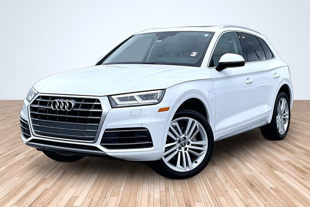 Used 2018 White Audi 2.0T Premium Plus image 1