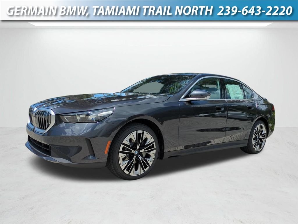 New 2027 Dark Graphite Metallic BMW 530i xDrive image 1