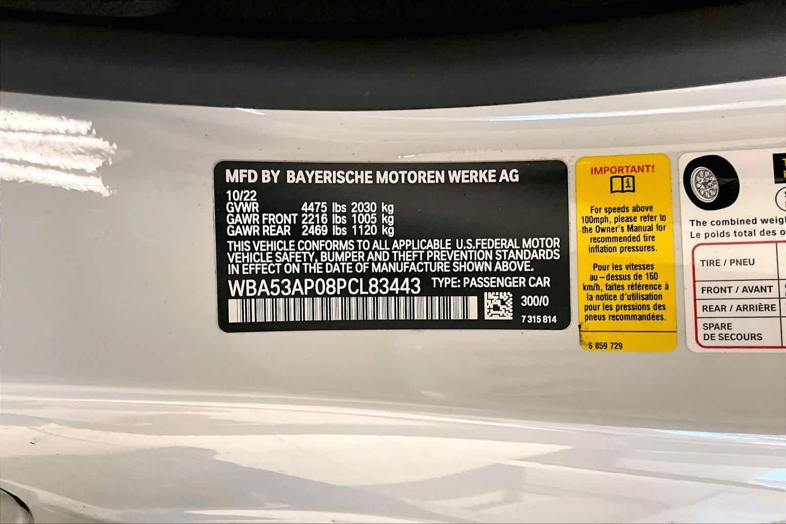 Certified Used 2023 Alpine White BMW 430i image 30