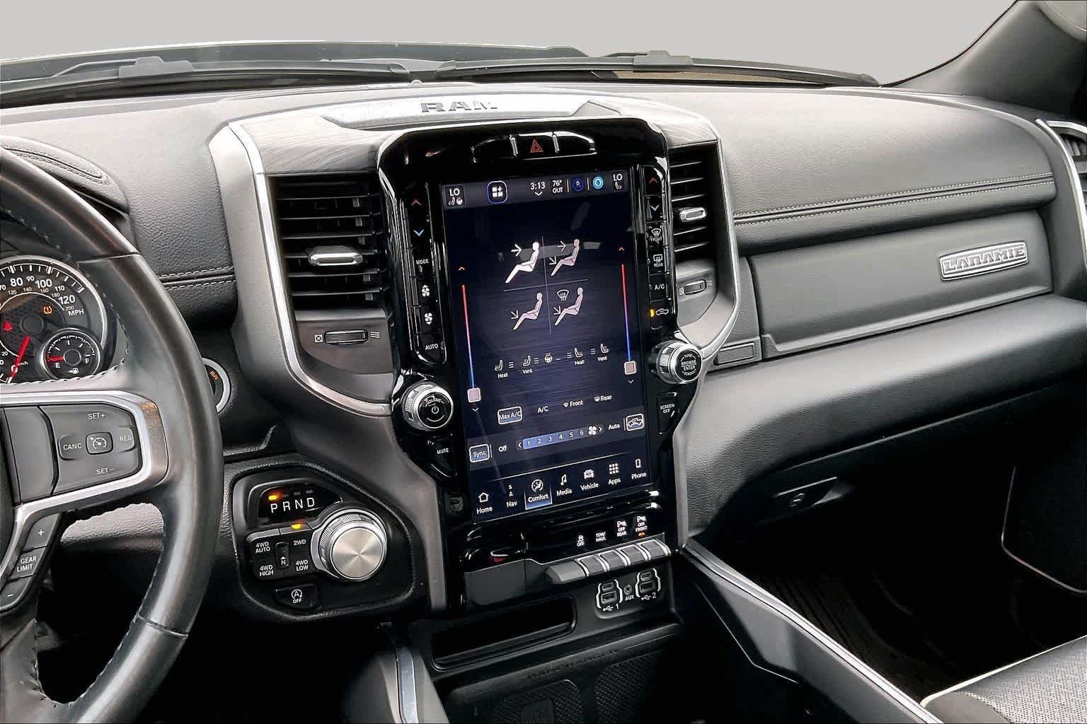 Used 2023 Granite Crystal Metallic Clearcoat Ram Laramie image 7
