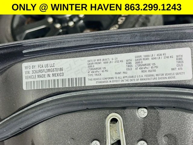 Used 2021 Gray Ram Laramie image 30