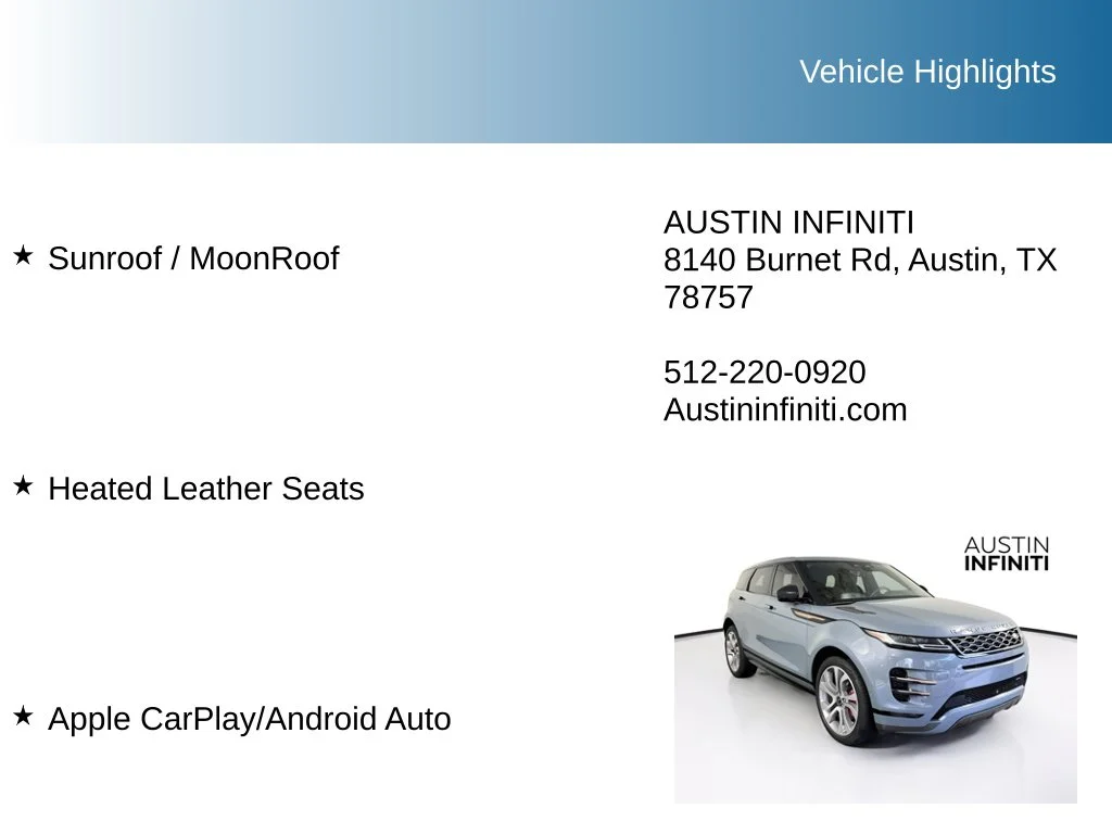 Used 2023 Gray Land Rover R-Dynamic SE image 9