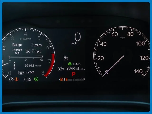 Certified Used 2023 Blue Honda EX-L image 4