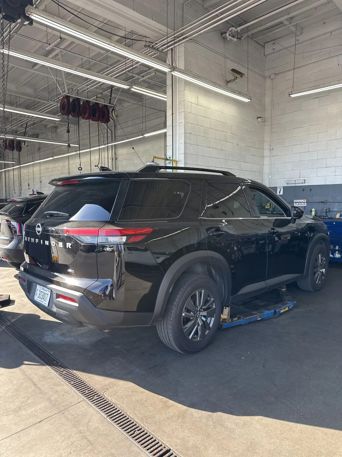 Used 2025 Black Nissan SV image 2