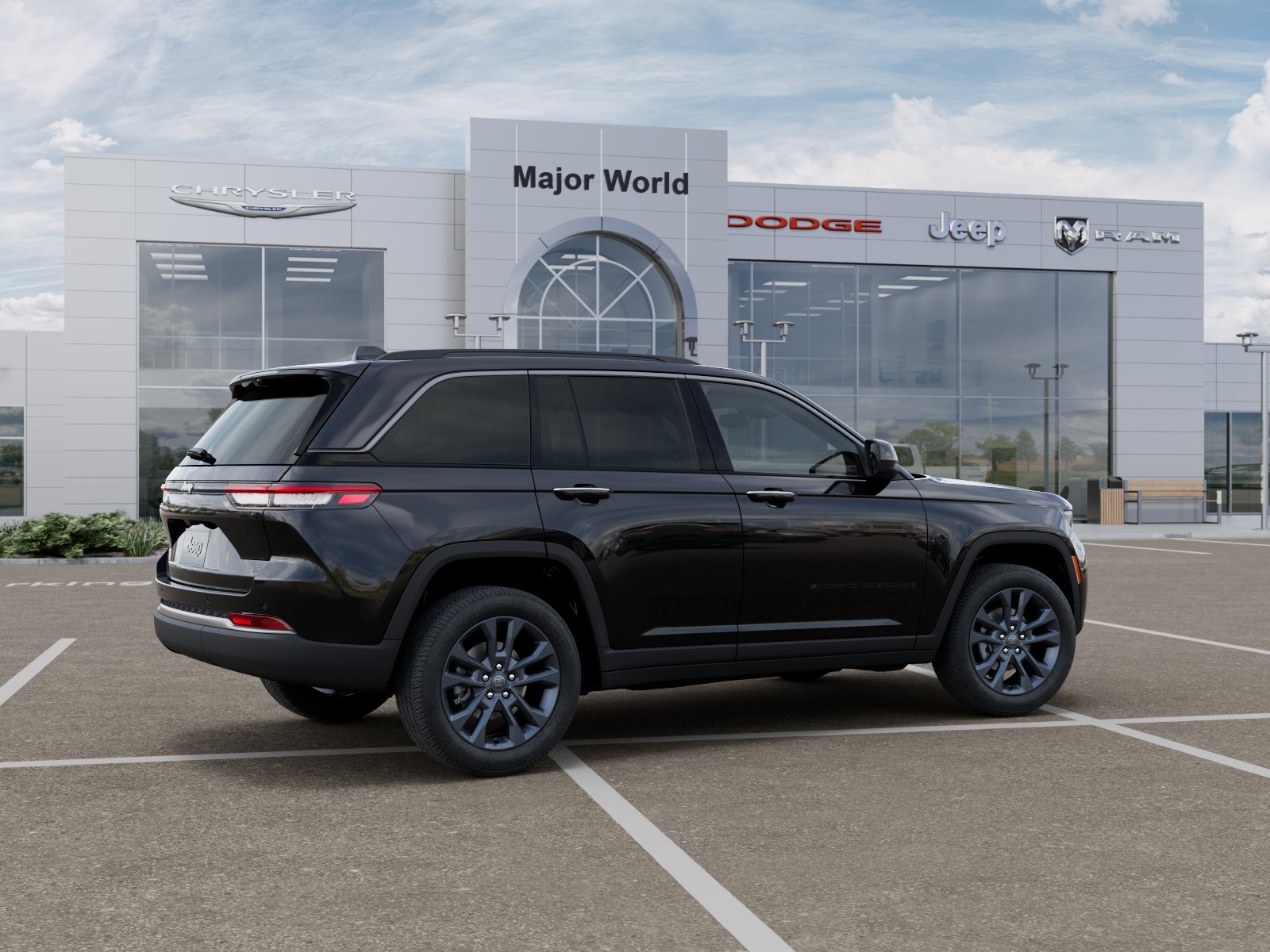 New 2026 Diamond Black Crystal Pearlcoat Jeep 85th Anniversary Edition image 44
