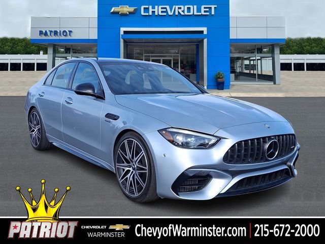 Used 2024 Silver Mercedes-Benz C 63 S AMG® image 1