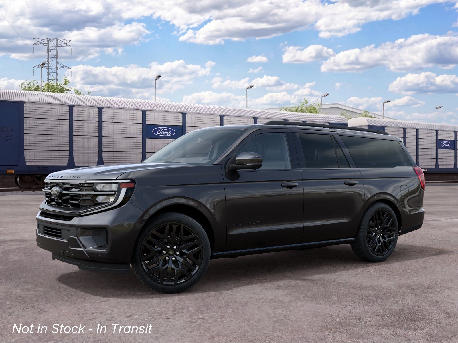 New 2027 Gray Ford Platinum image 1