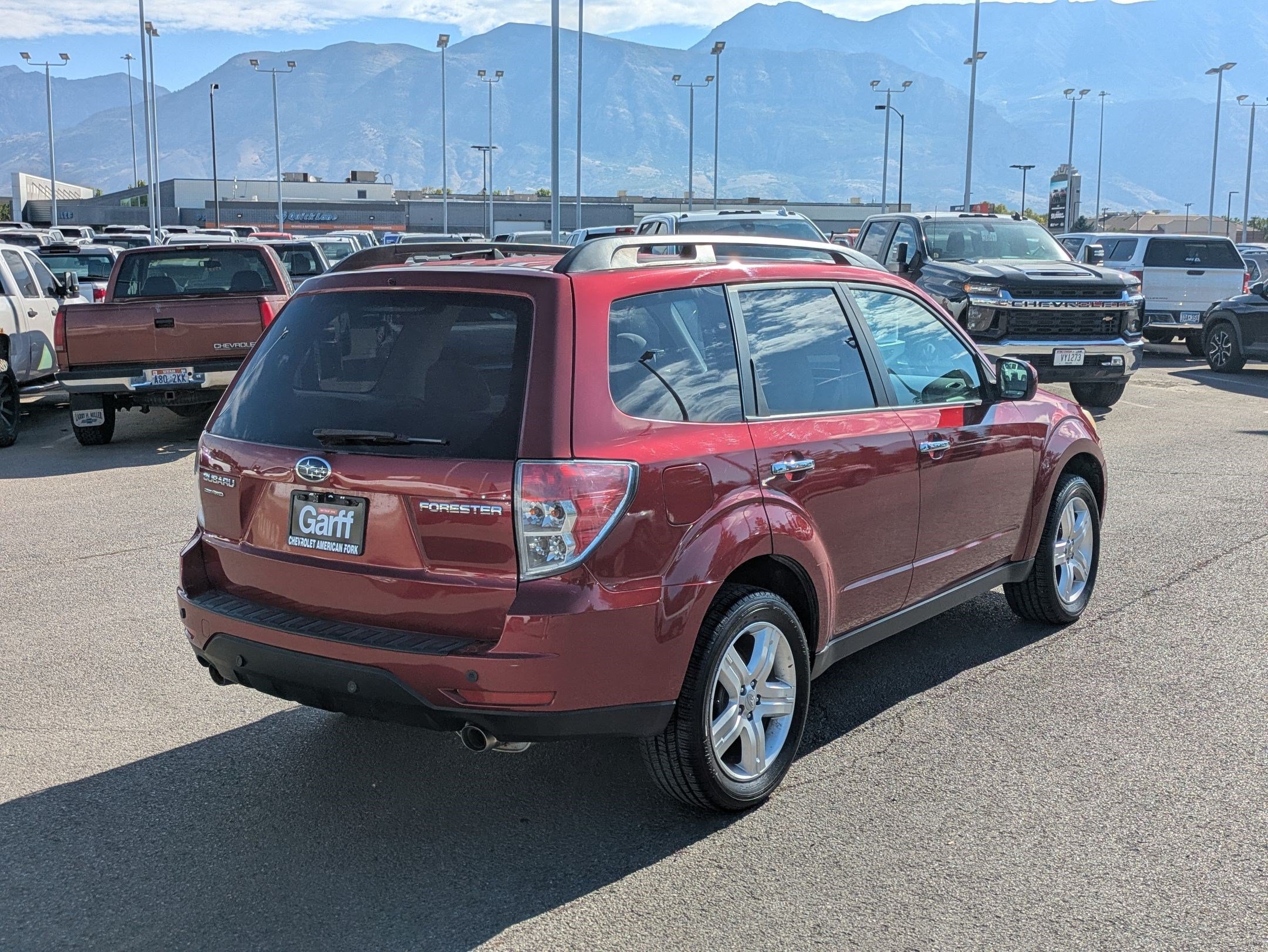 Used 2010 Camellia Red Pearl Subaru 2.5X Premium image 3