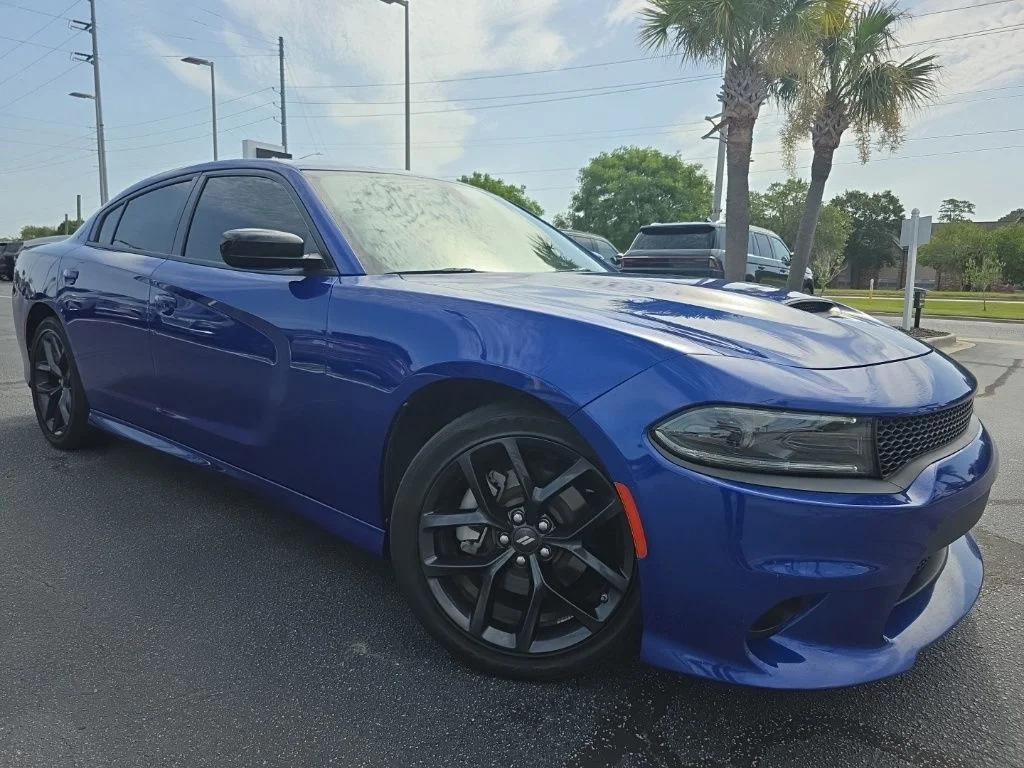 Used 2022 Indigo Blue Dodge GT image 1