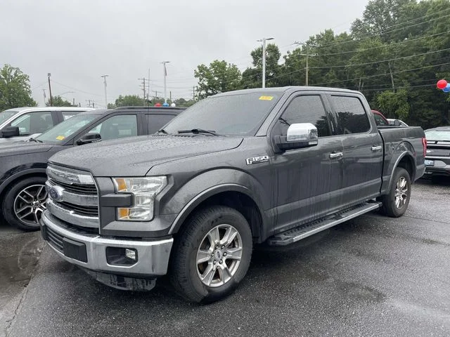 Used 2015 Magnetic Metallic Ford Lariat image 3