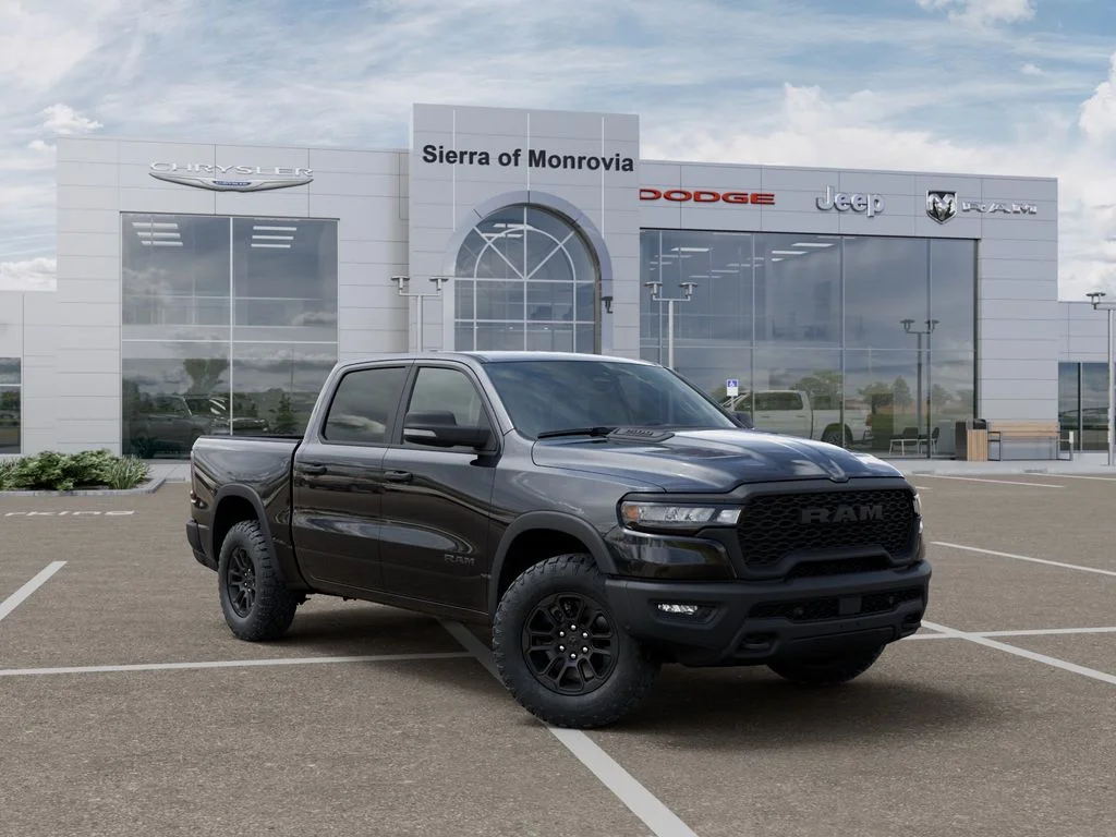 New 2026 Diamond Black Crystal Pearl-Coat Exterior Paint RAM Rebel image 5