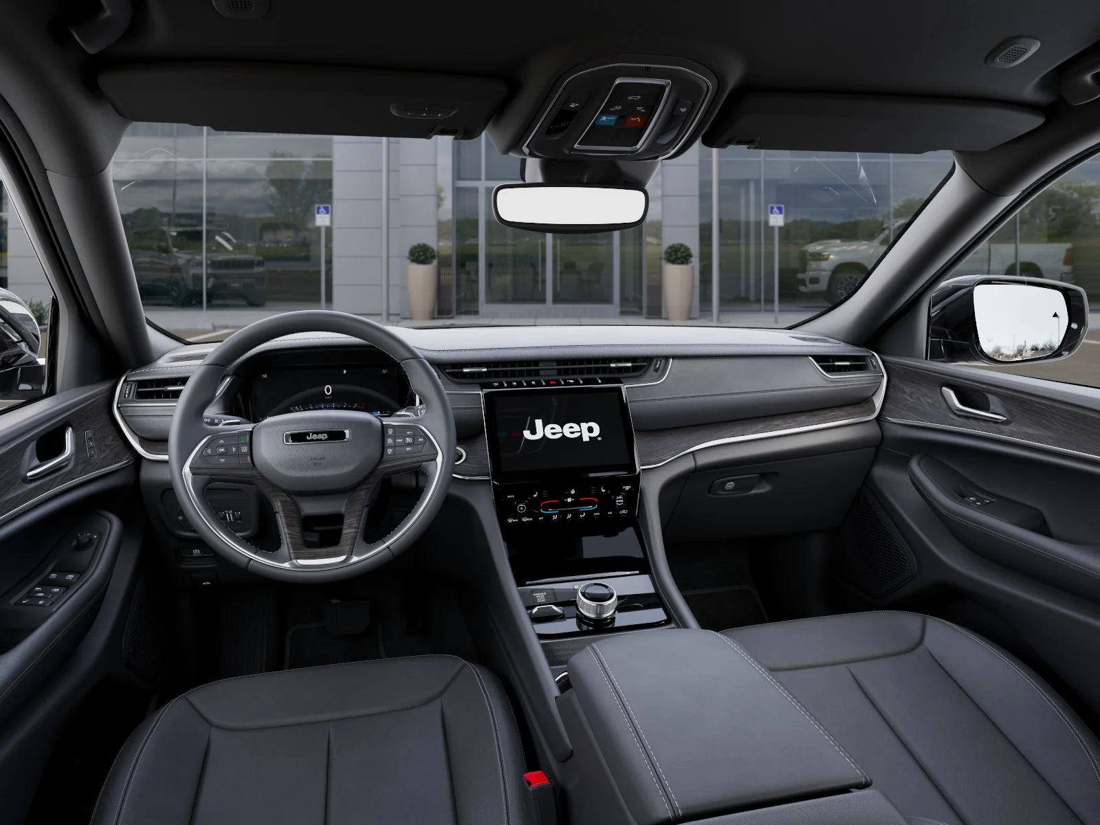 New 2025 Baltic Gray Metallic Clear-Coat Exterior Paint Jeep Limited image 17