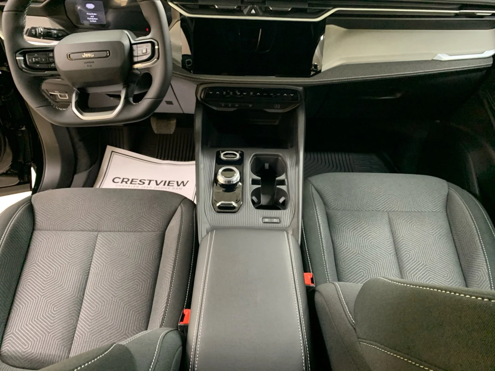 New 2026 Diamond Black Crystal Pearl Jeep Laredo image 12