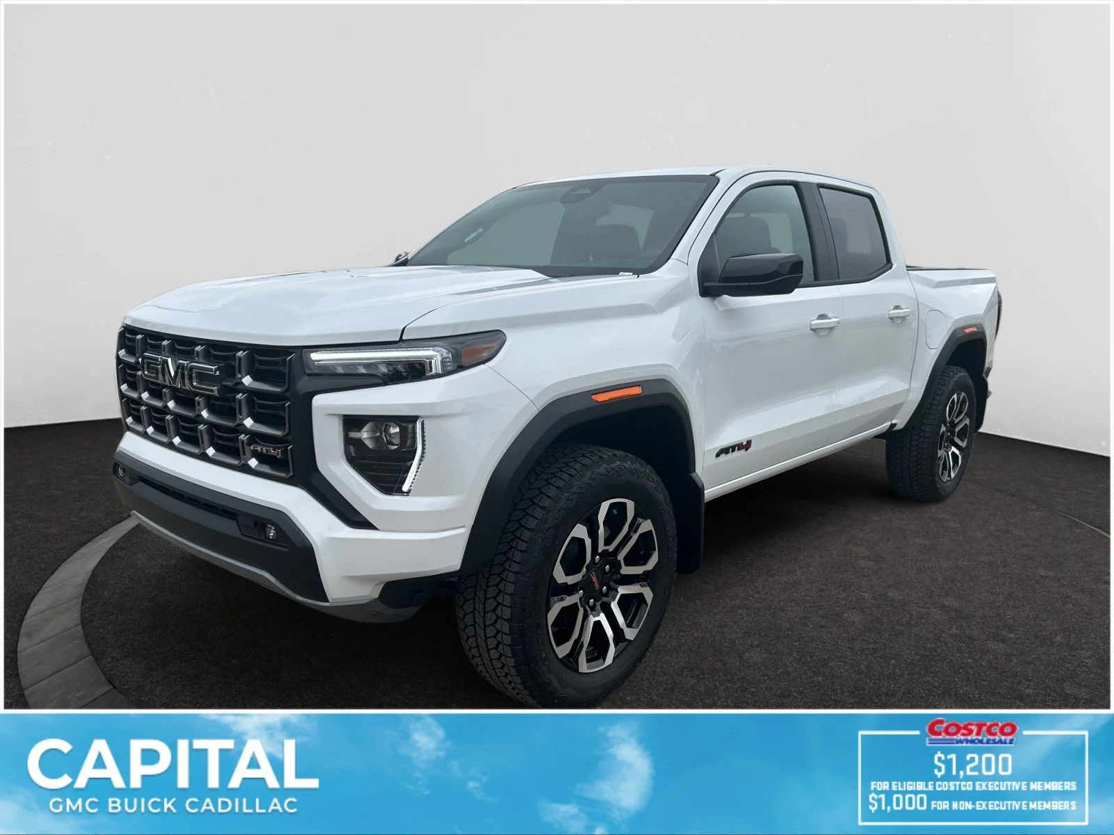 New 2026 Summit White GMC AT4 image 1