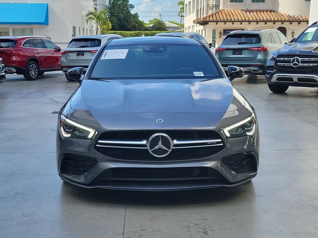 Certified Used 2023 Gray Mercedes-Benz CLA 35 AMG® image 2