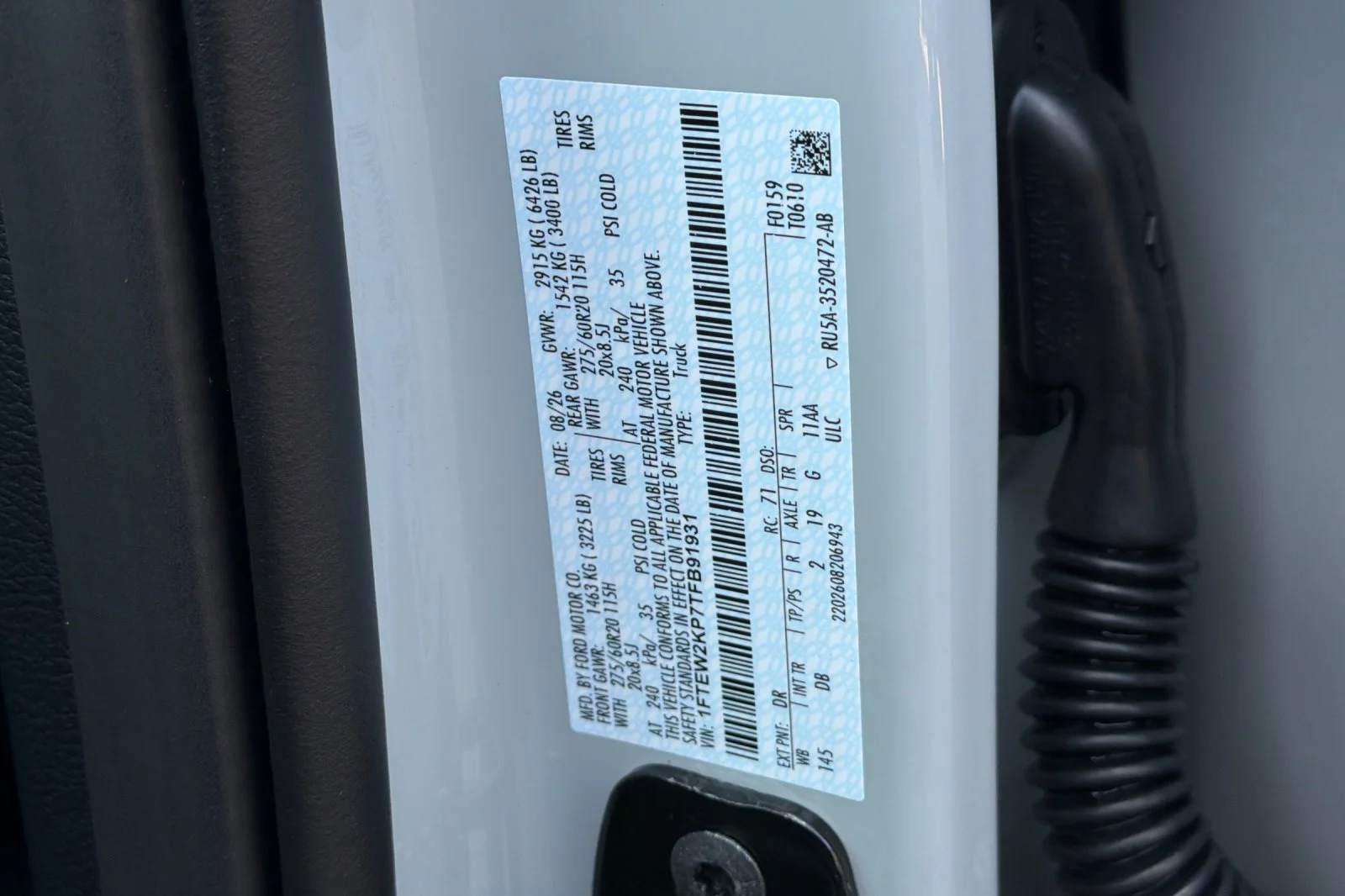 New 2026 White Ford STX image 27
