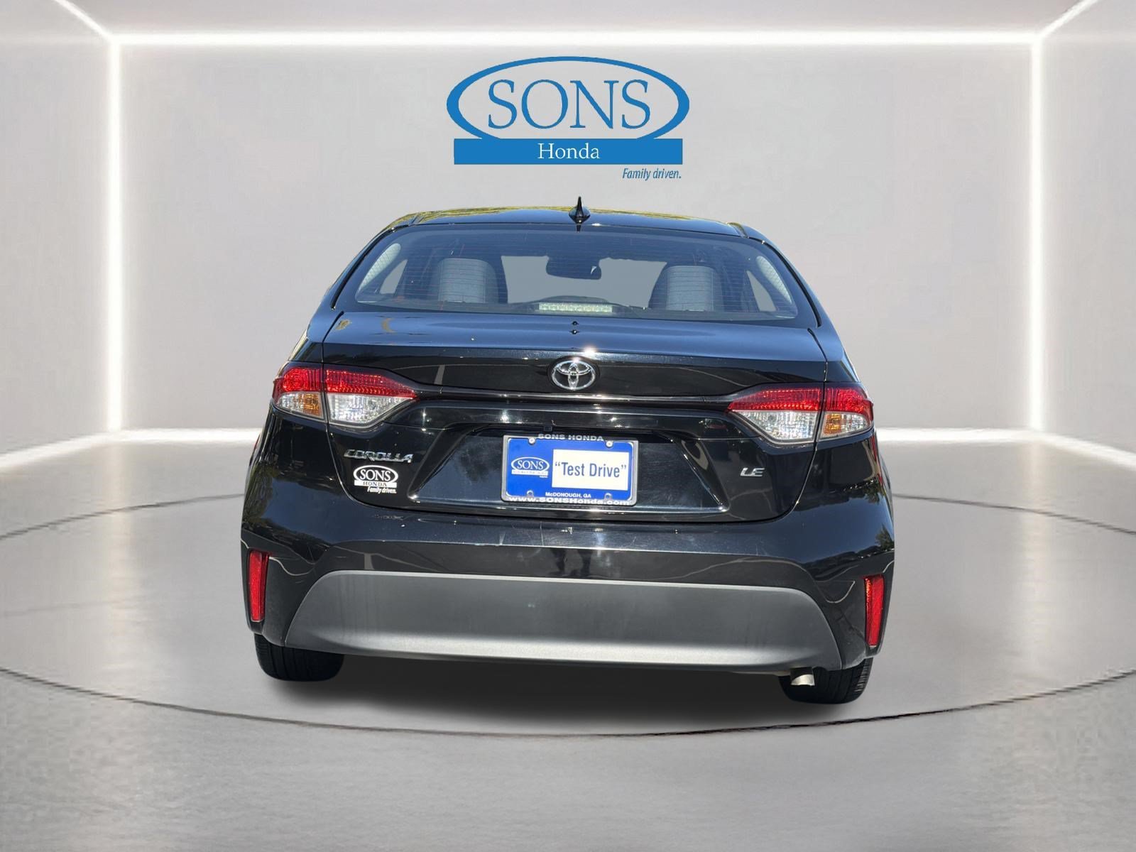 Used 2024 Midnight Black Metallic Toyota LE image 22