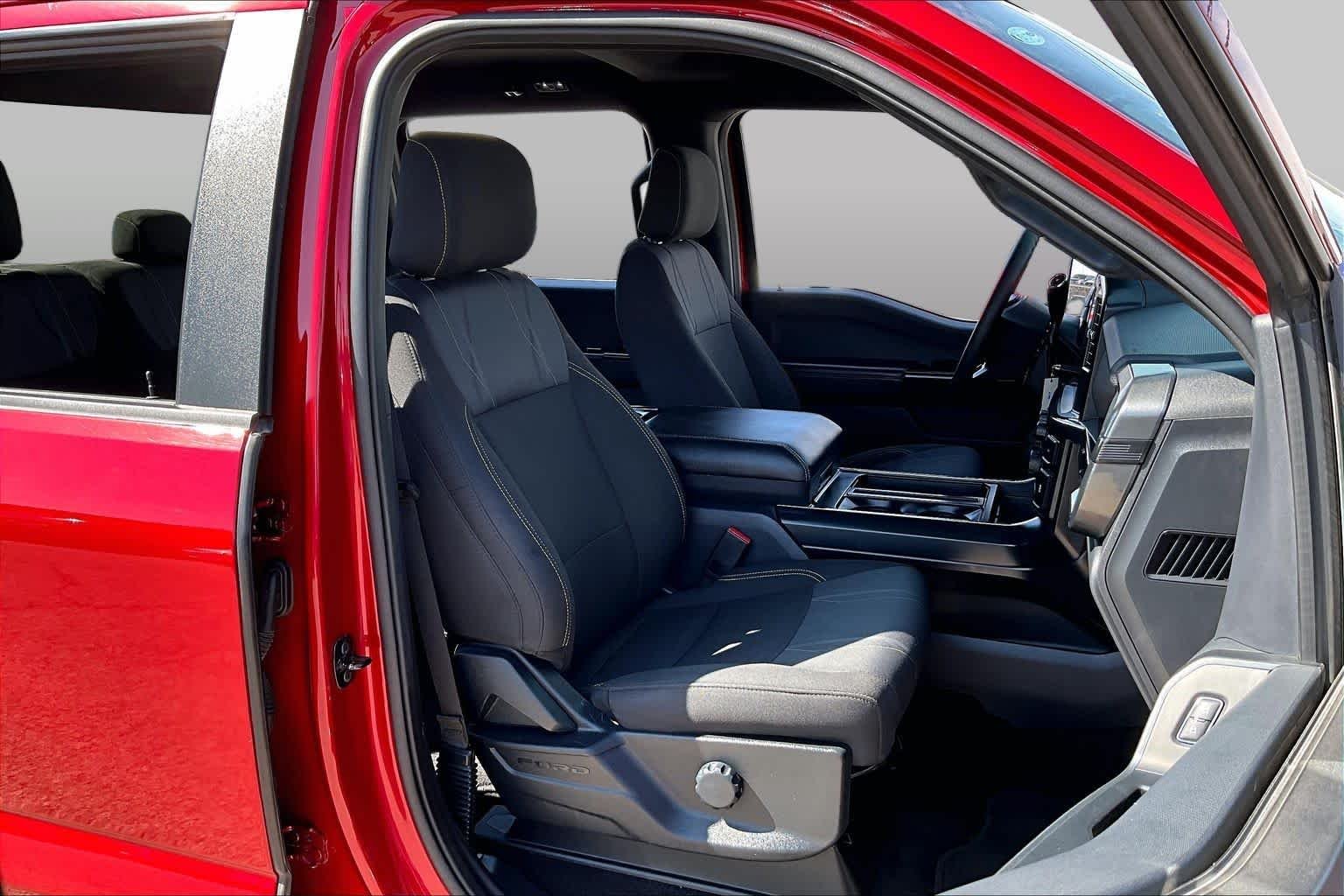 Used 2024 Rapid Red Metallic Tinted Clearcoat Ford STX image 9