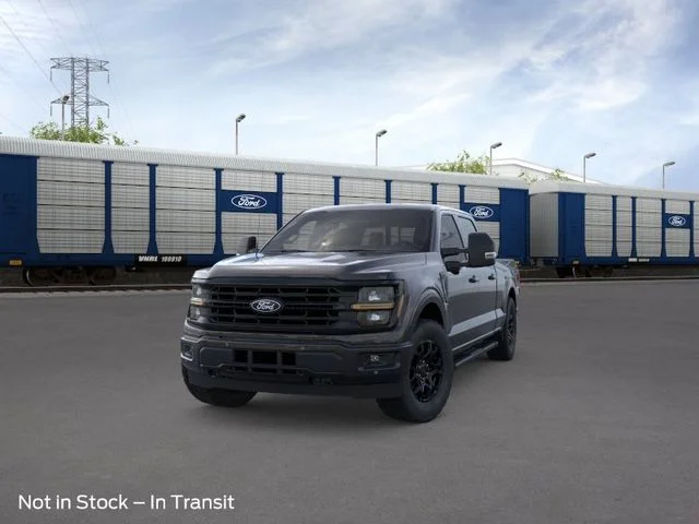 New 2026 Agate Black Metallic Ford XLT image 2