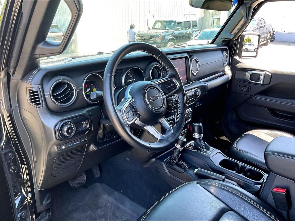 Used 2023 Black Jeep Sahara 4xe image 8