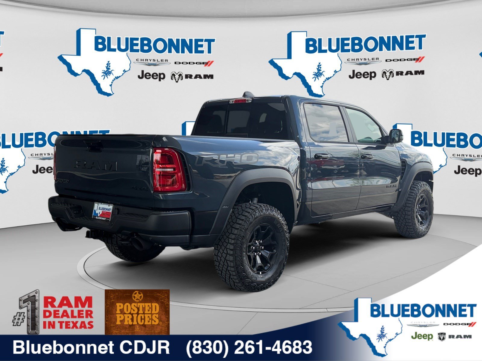 New 2026 Forged Blue Metallic Exterior Paint RAM RHO image 5