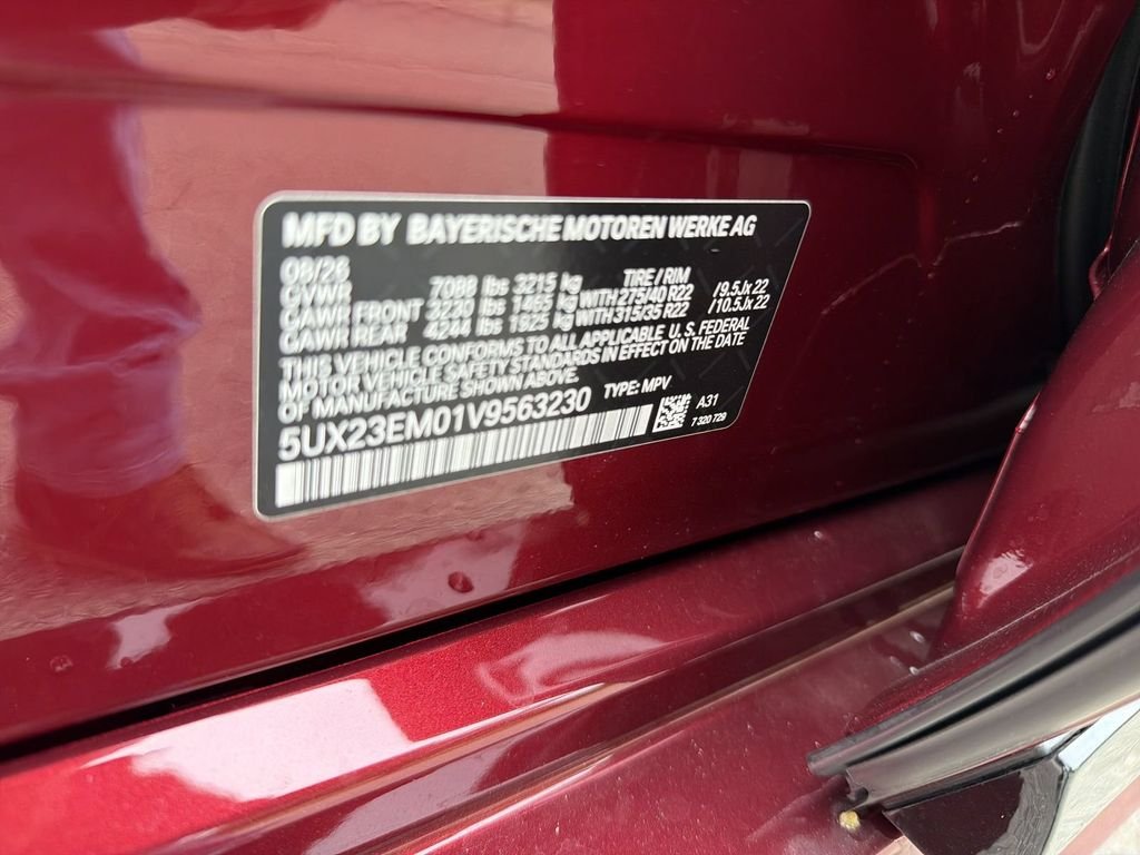 New 2027 Indianapolis Red Metallic BMW xDrive40i image 22