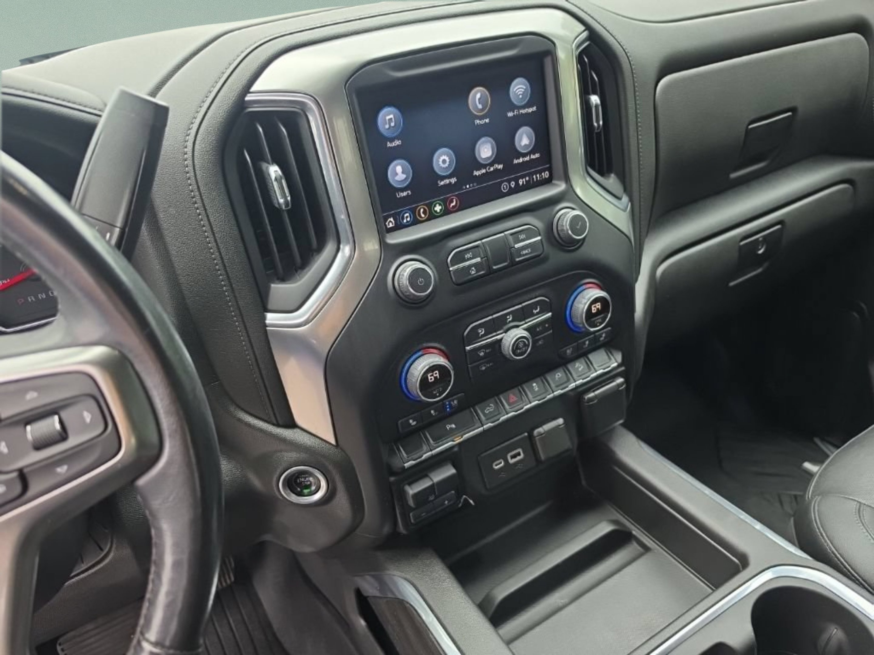 Used 2021 SATIN STEEL METALLIC Chevrolet LTZ image 23