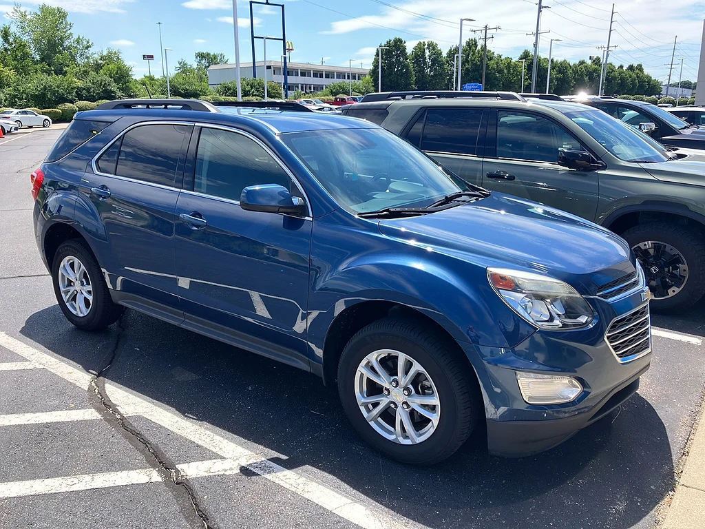 Used 2016 Patriot Blue Metallic Chevrolet LT image 1