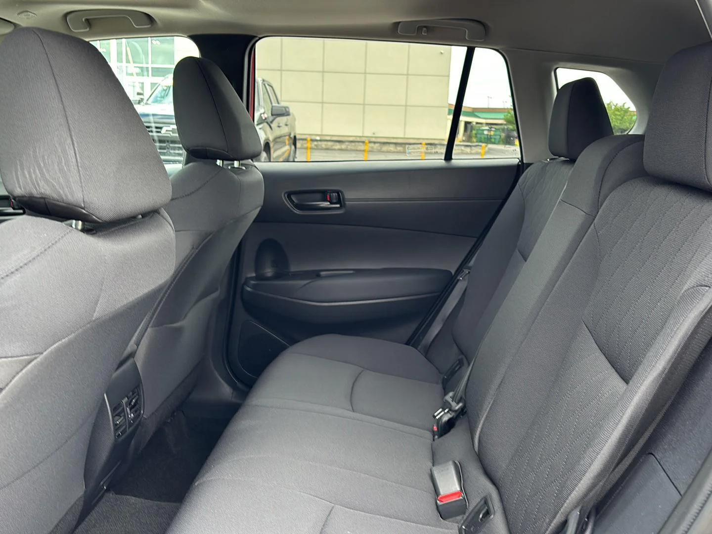 Used 2023 Barcelona Red Metallic Toyota LE image 34