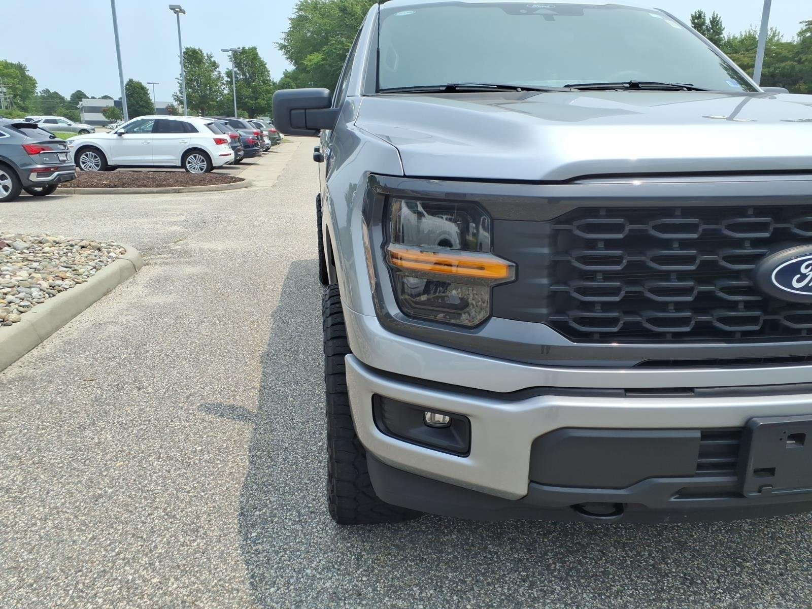 Used 2024 Iconic Silver Metallic Ford STX image 3