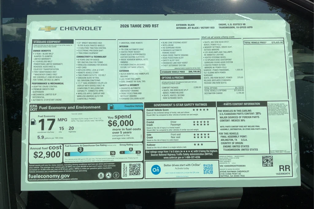 2026 Chevrolet Tahoe RST - Photo 29