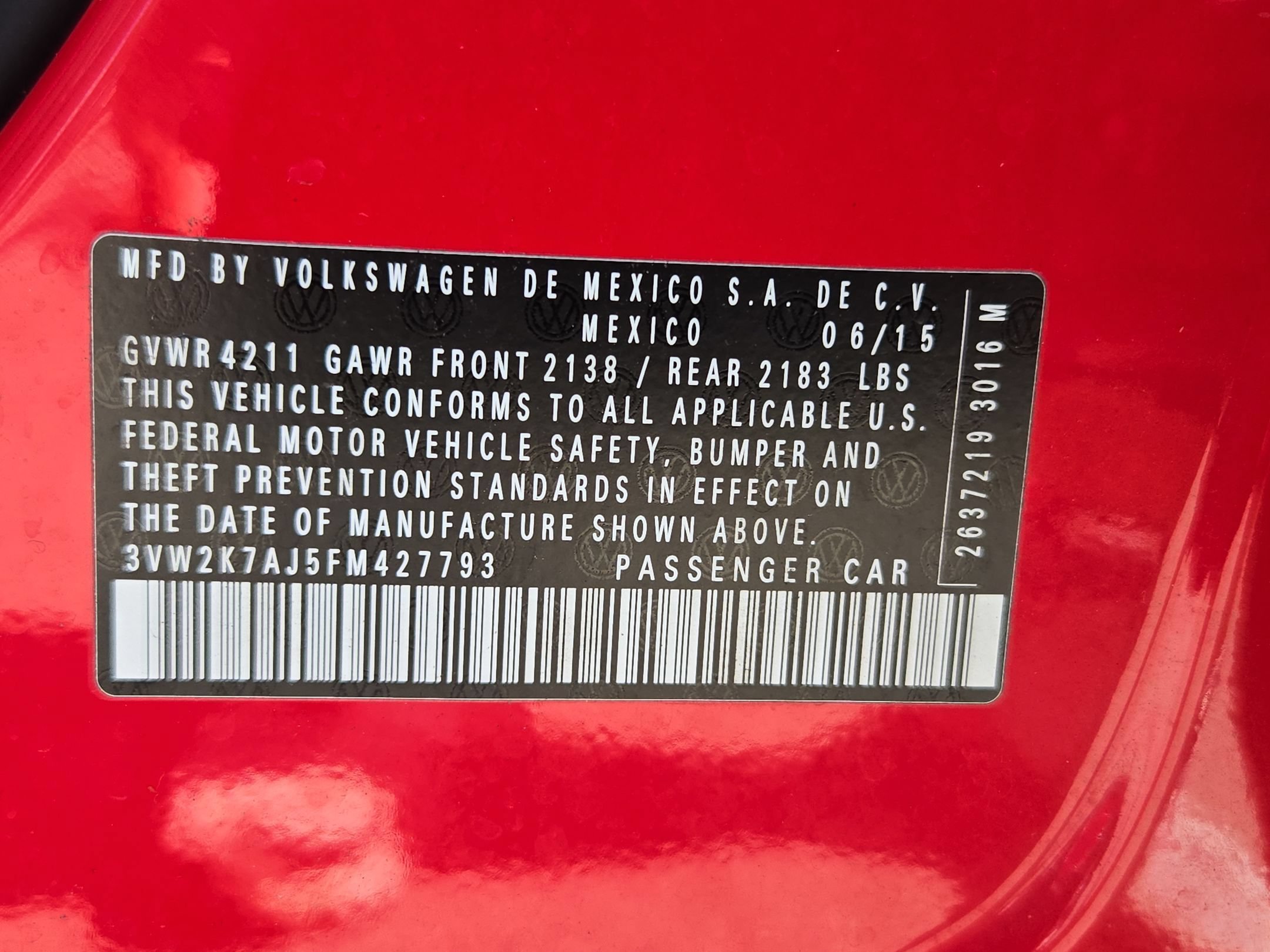 Used 2015  Volkswagen  image 25